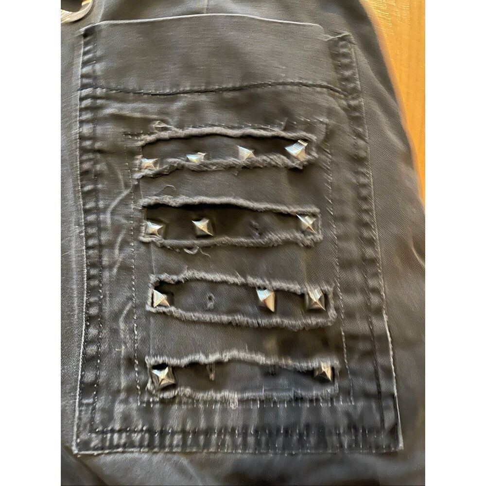 Tripp NYC Vintage Baggy Bondage Shorts Goth Unisex Size Small - Picture 11 of 15